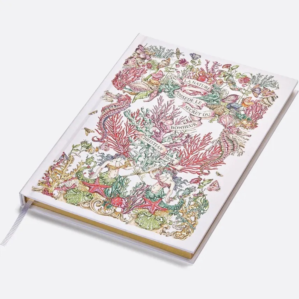 New GWP Nature Possede Le Secret Du Bonheur Christian Dior" notebook - Picture 4 of 7